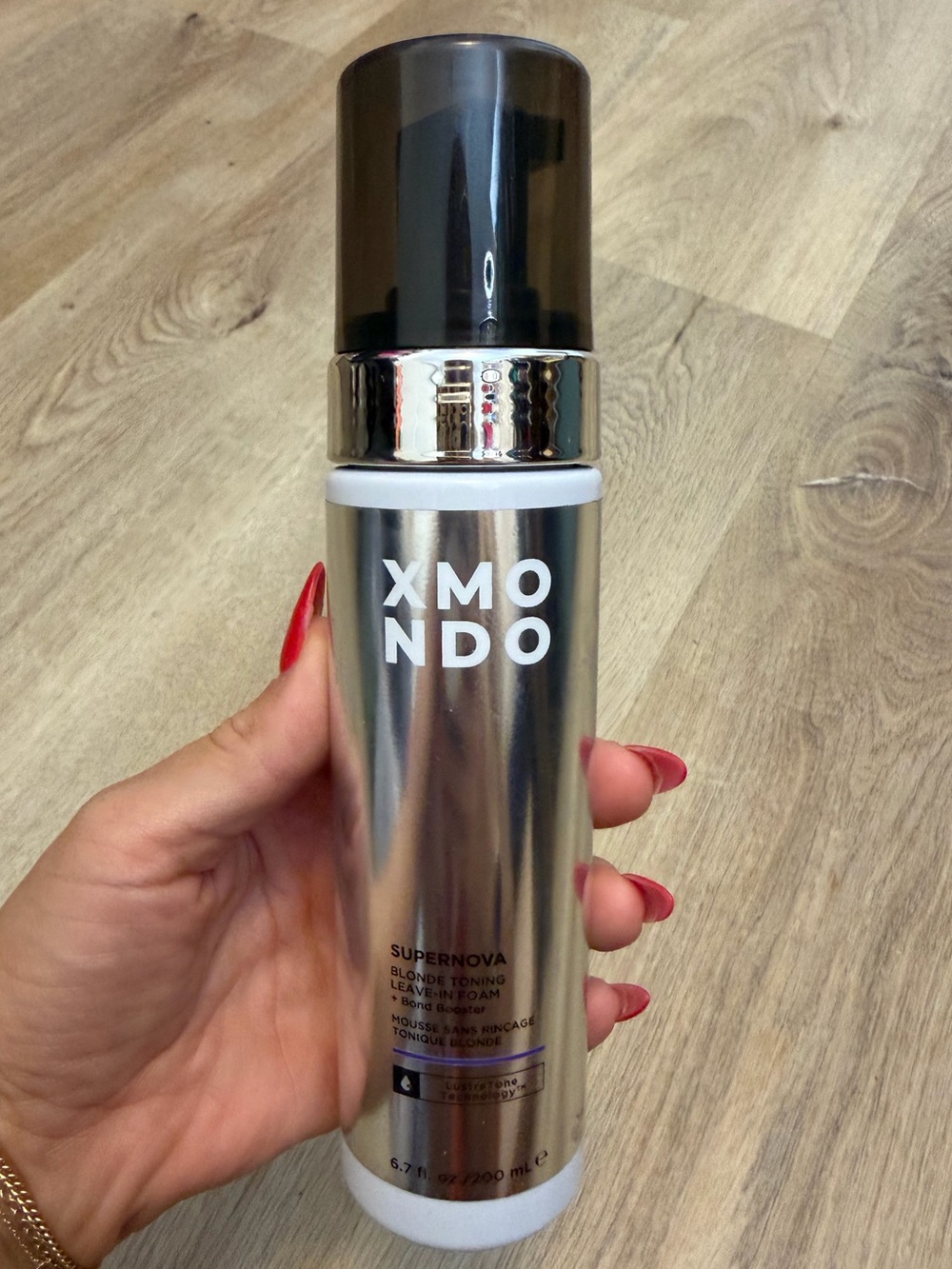 XMONDO Supernova Blonde Toning Leave-In Foam - Silver